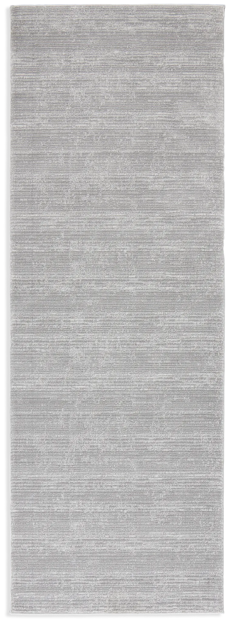 Palmer Light Gray 2x7 Runner