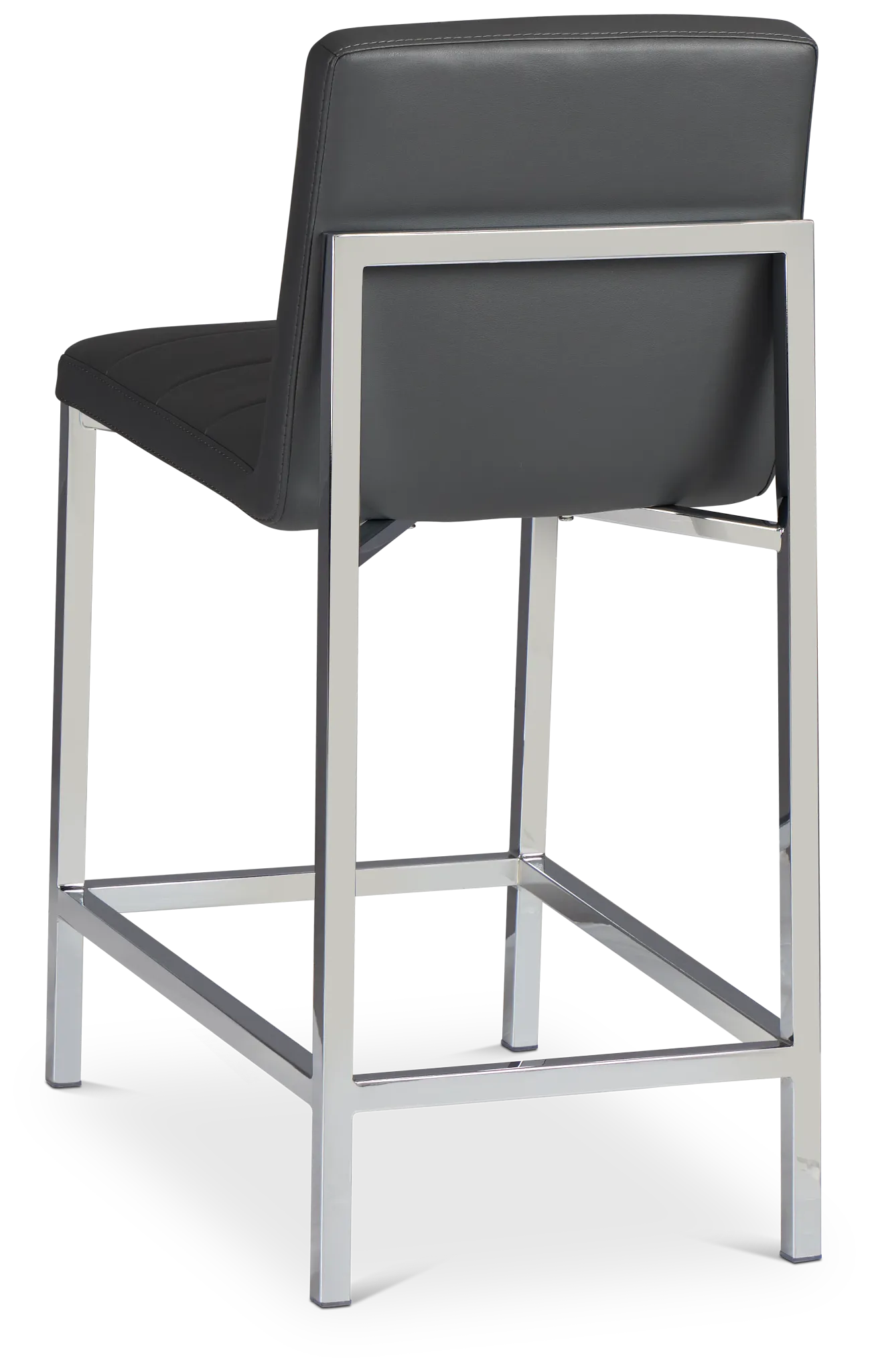 Amalfi Gray 24" Upholstered Barstool