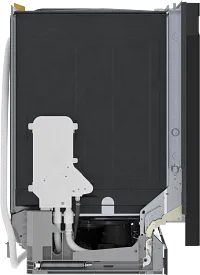 Bosch 100 Series Black 24" Built In Dishwasher