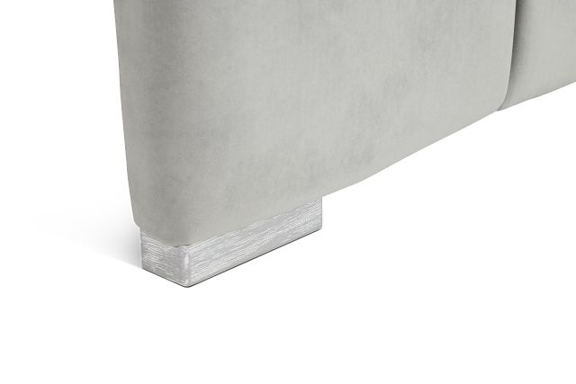 Mckinney Gray Uph Panel Bed