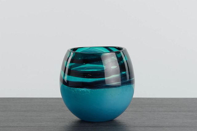 Tedi Dark Teal Vase