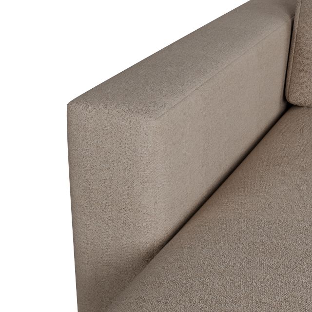 Citymod Beige Fabric Left Chaise