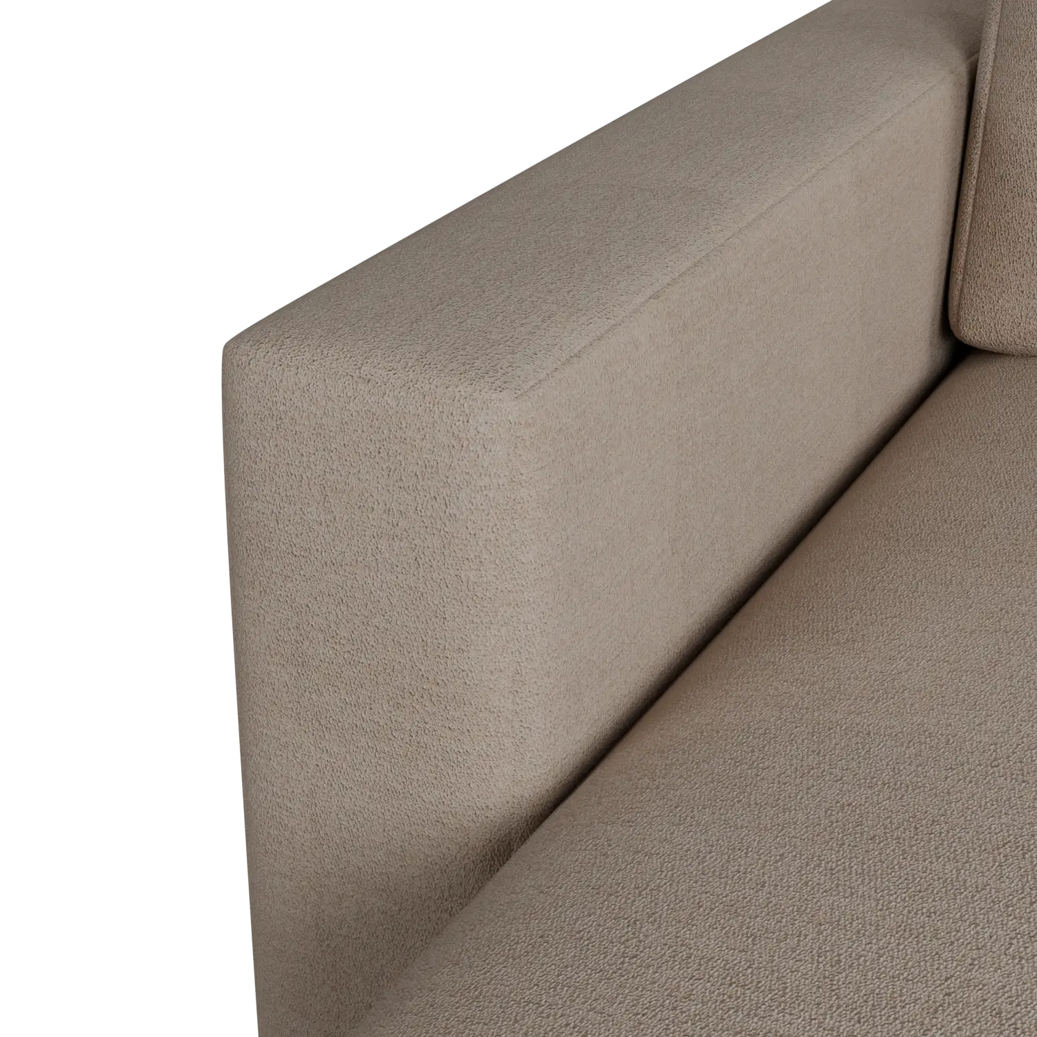 Citymod Beige Fabric Left Chaise Citymod Beige Fabric Left Chaise