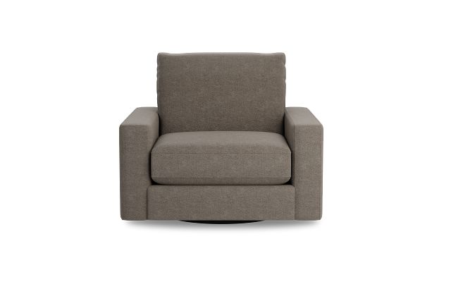 Edgewater Elite Brown Swivel Chair