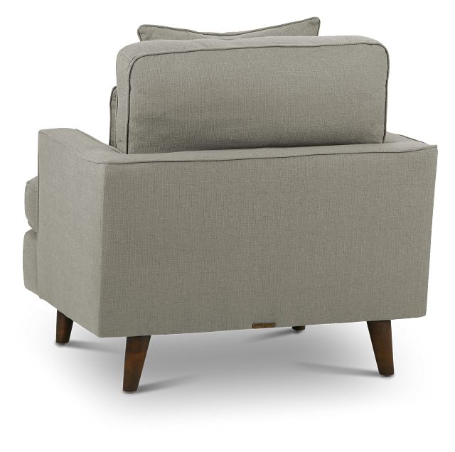 Tori Light Gray Fabric Chair