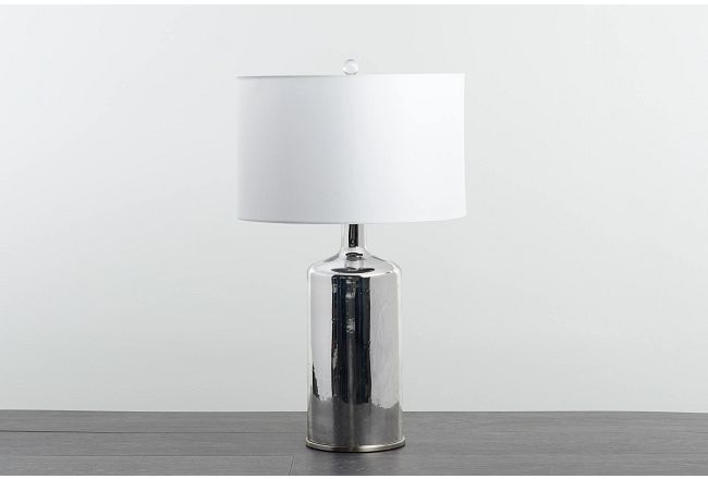 Frost Silver Table Lamp