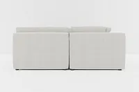 Destin Maguire Ivory Fabric 6-piece Pit Sectional