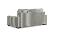 Edgewater Sea Lane Dark Gray 84" Sofa W/ 3 Cushions