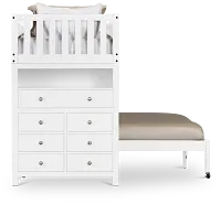 Charleston White Loft Bed