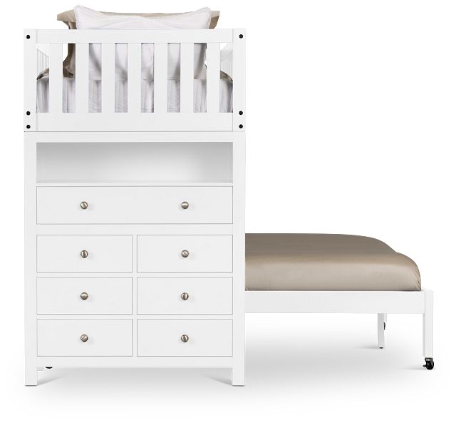 Charleston White Loft Bed