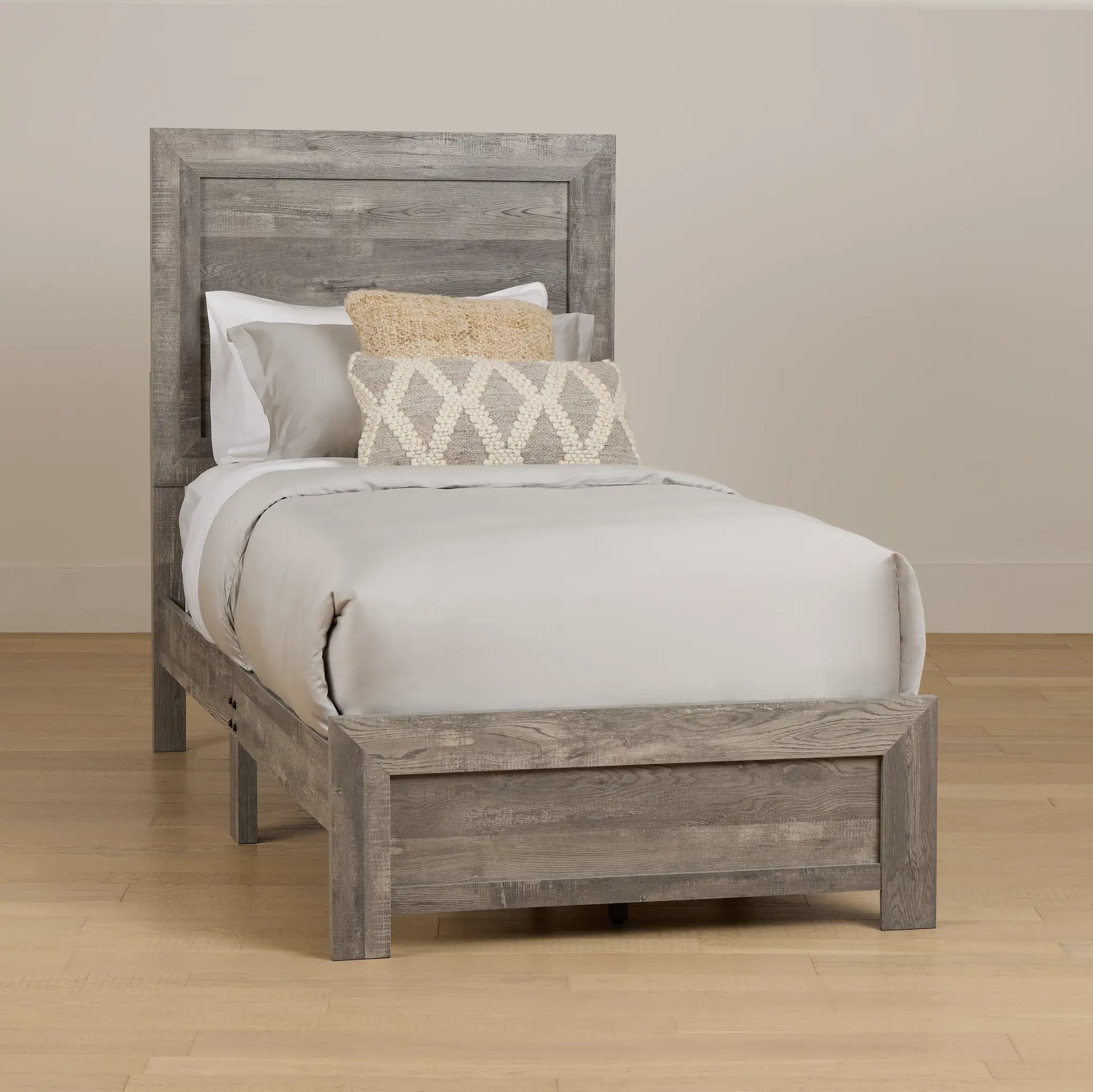 Ollie Gray Panel Bed Ollie Gray Panel Bed