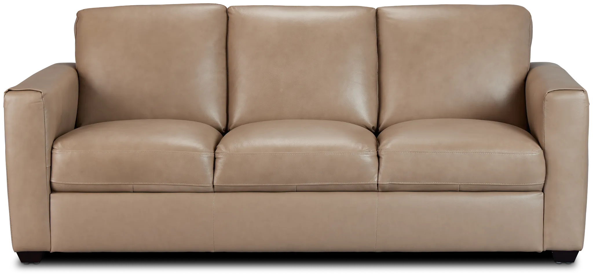 Lane Taupe Lthr/vinyl Sofa