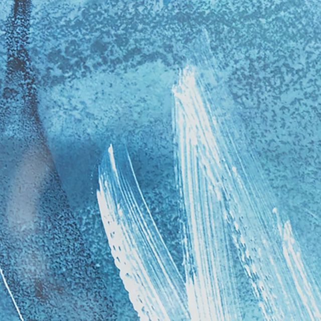 Indigo Blue Framed Wall Art