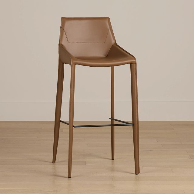 Wayne Brown 30" Upholstered Barstool