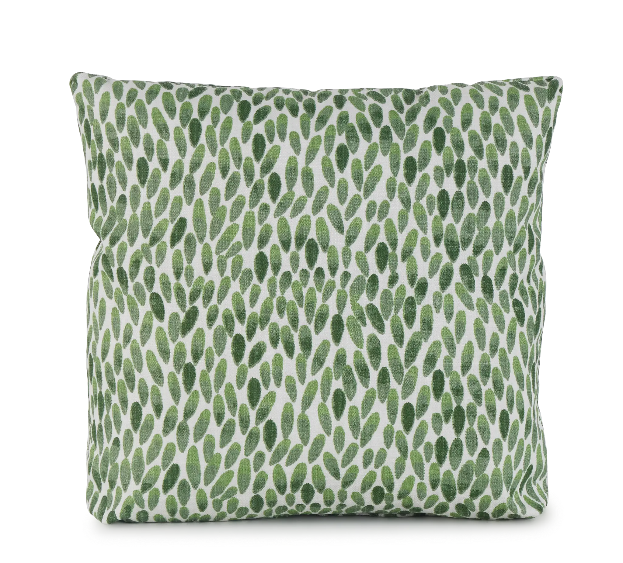 Lotus Green 18" Indoor/outdoor Square Accent Pillow Lotus Green 18" Indoor/outdoor Square Accent Pillow