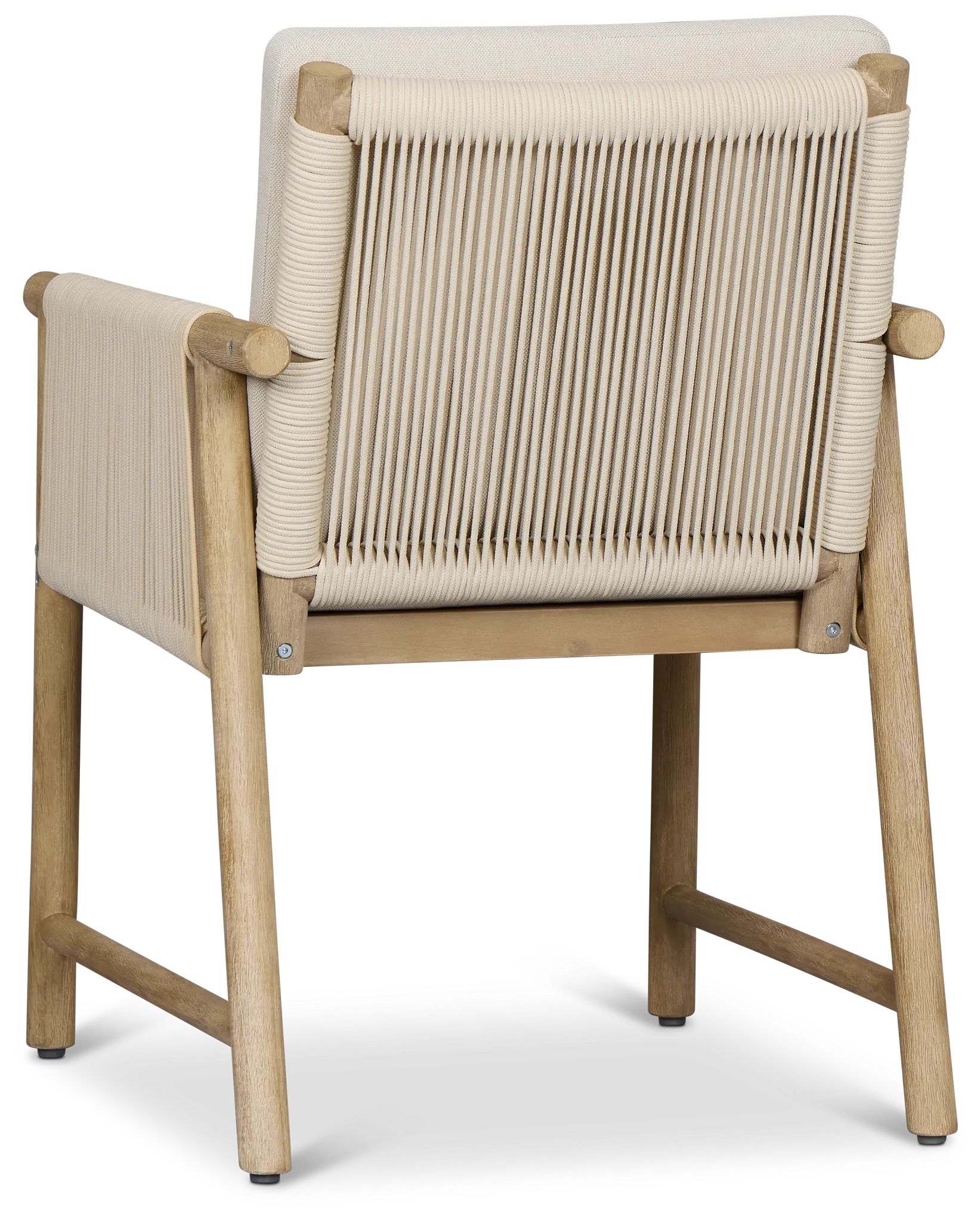 Azure Light Tone Cushioned Arm Chair