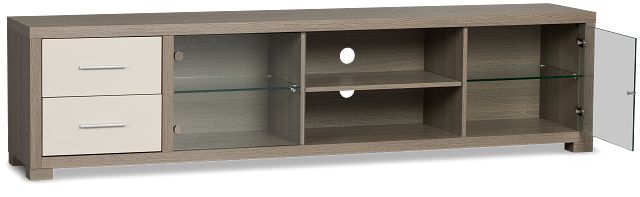 Evanston Gray 85" Tv Stand