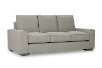 Edgewater Elite Gray 84" Sofa W/ 3 Cushions
