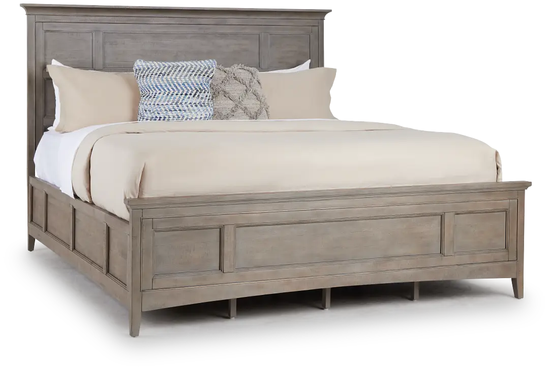 Heron Cove Light Tone Panel Bed Heron Cove Light Tone Panel Bed