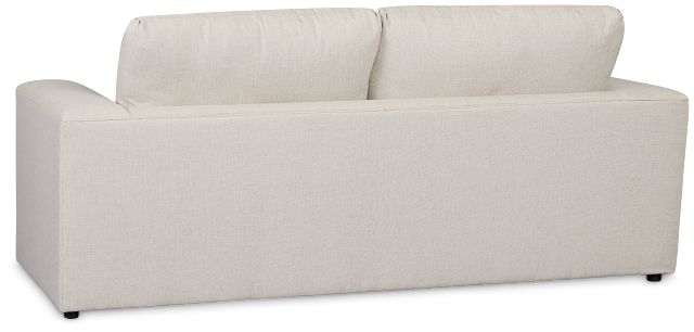 Brantley Light Beige Fabric Loveseat