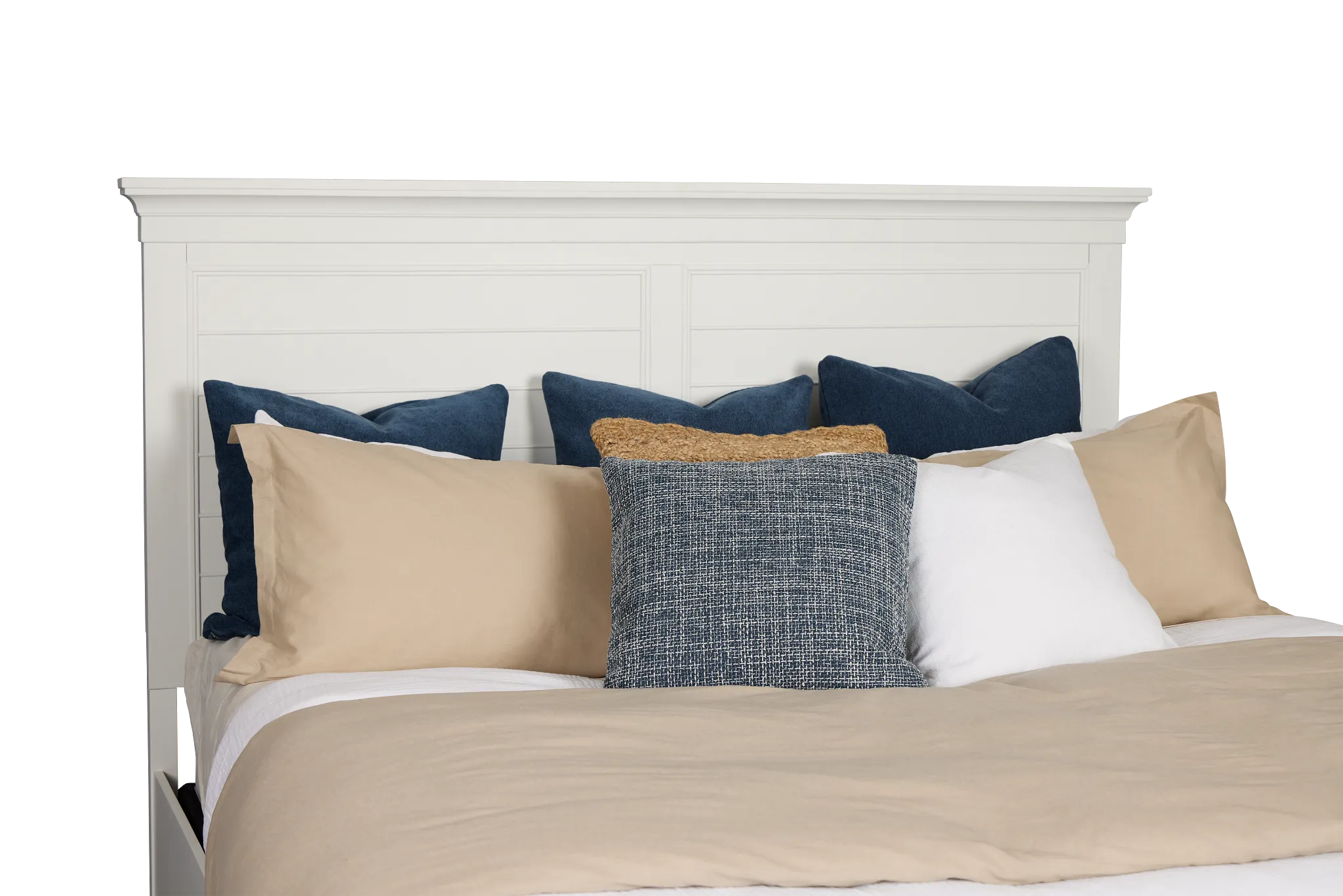 Cape Cod Ivory Panel Bed