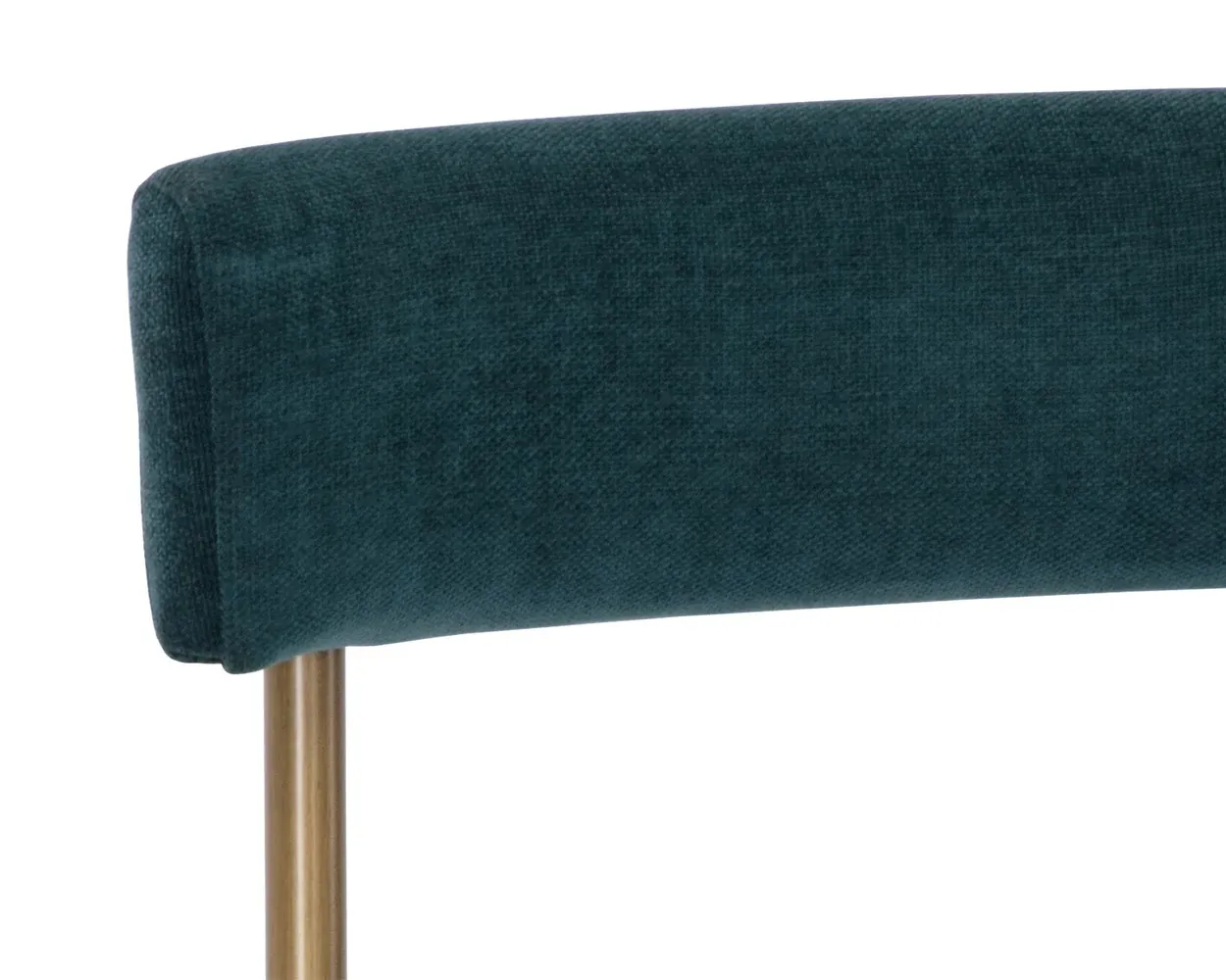 Mabel Dark Teal Upholstered Side Chair
