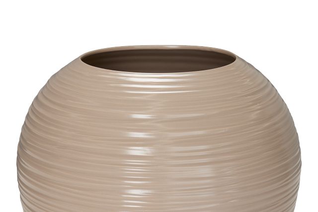 Puria Light Beige Large Vase