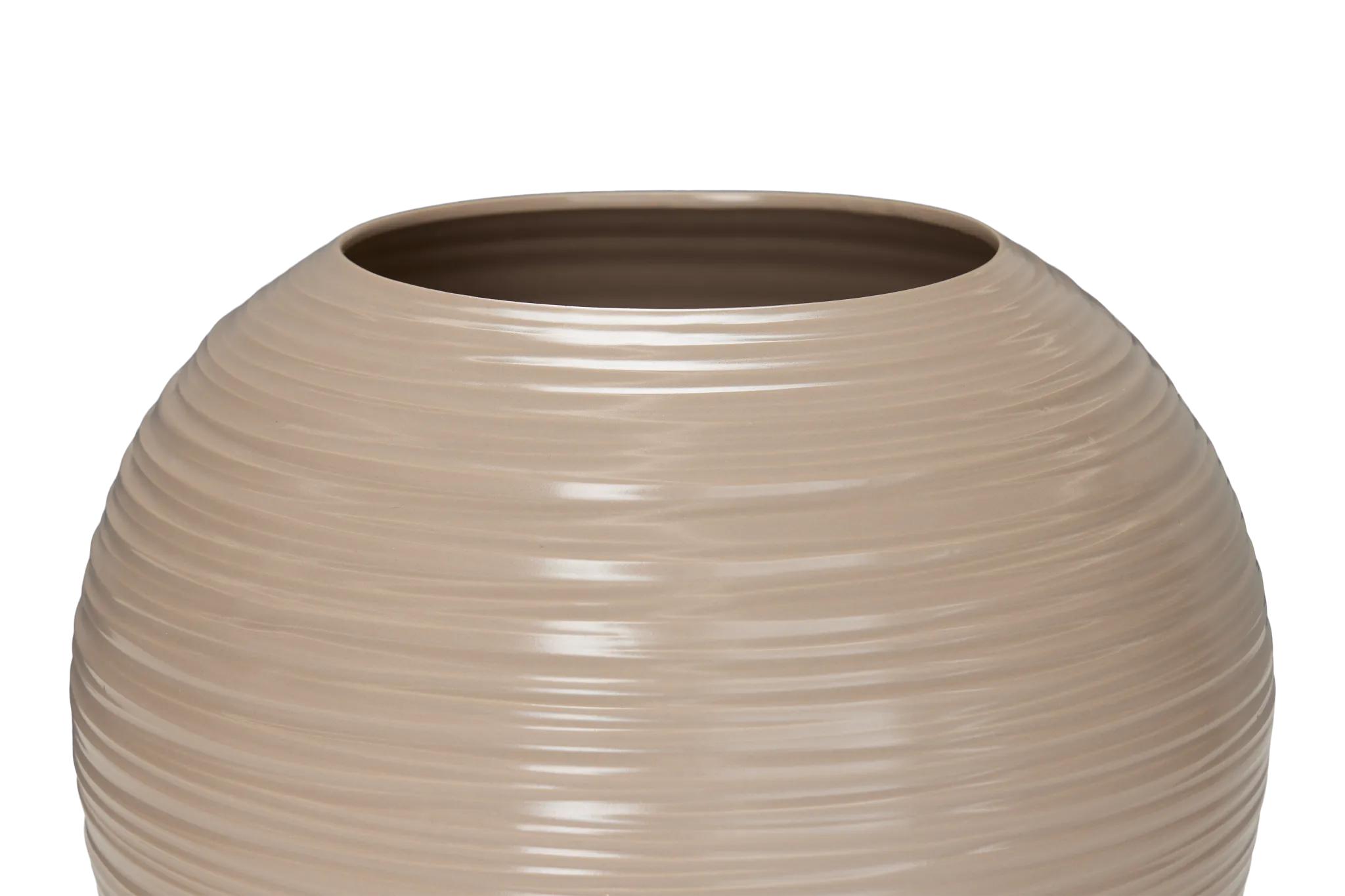 Puria Light Beige Large Vase
