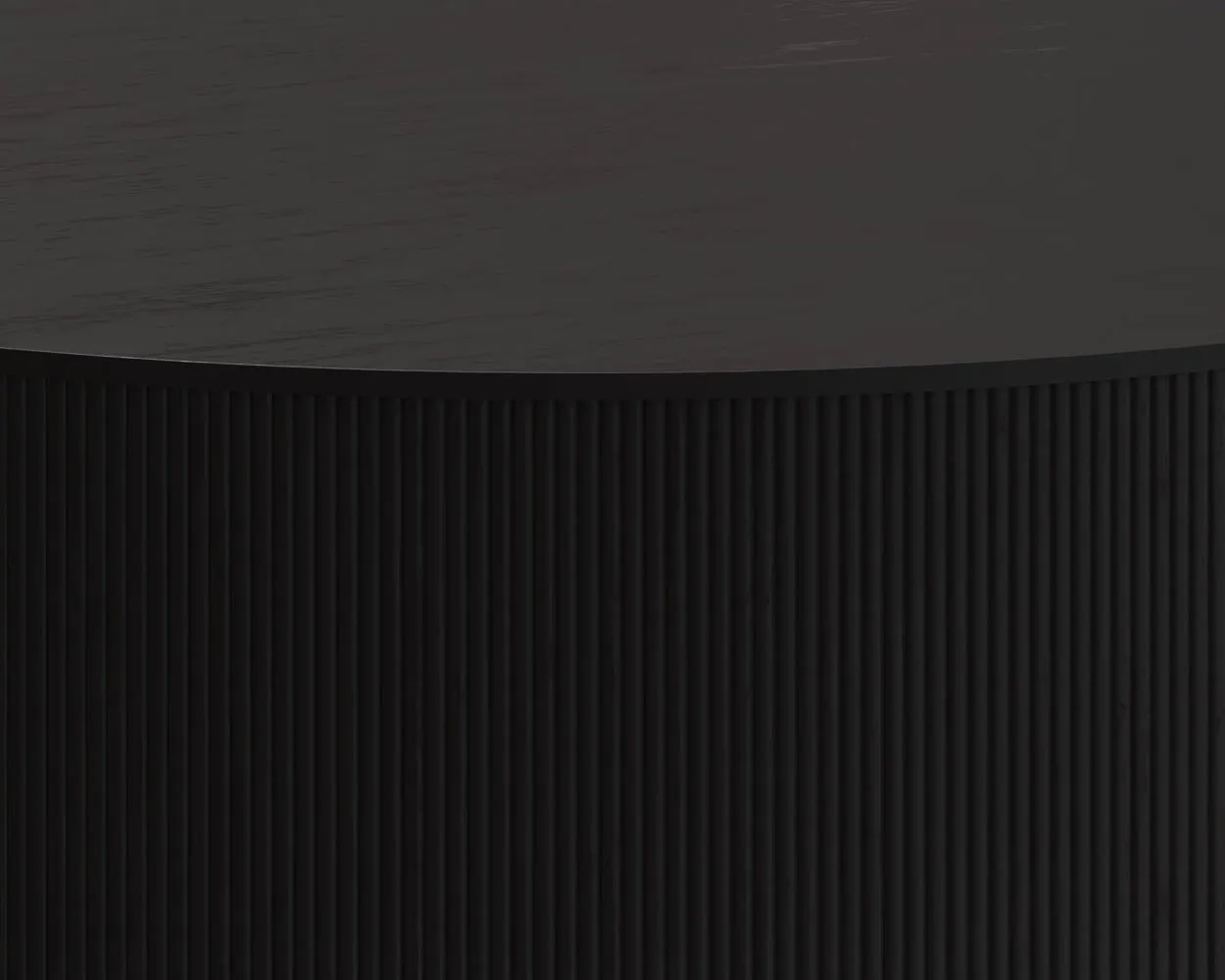 Delphi Dark Gray Round Coffee Table