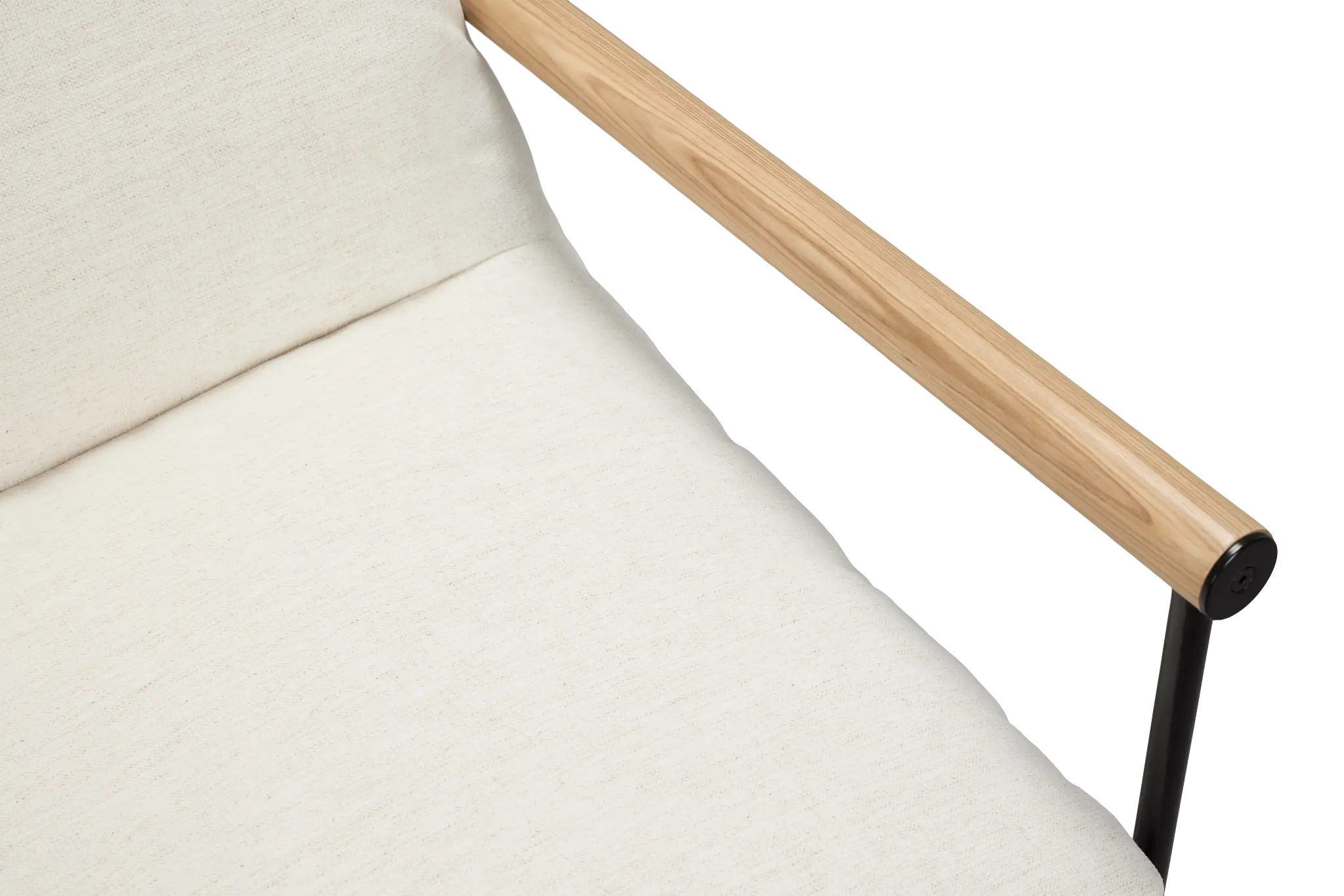 Margo White Fabric Accent Chair Margo White Fabric Accent Chair