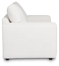 Rhodes White Fabric Innerspring Sleeper