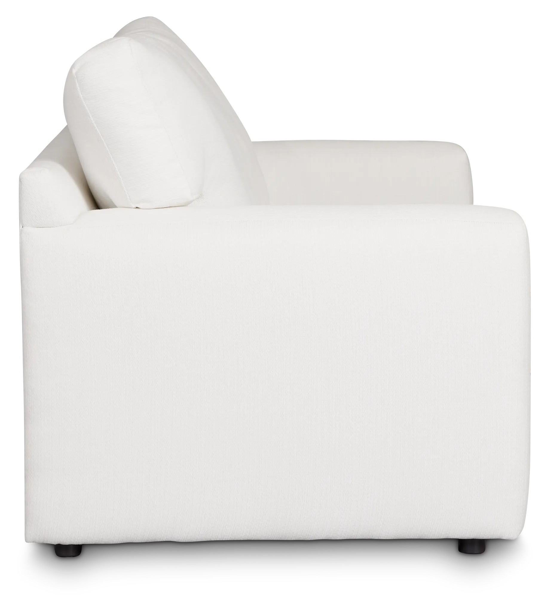 Rhodes White Fabric Innerspring Sleeper