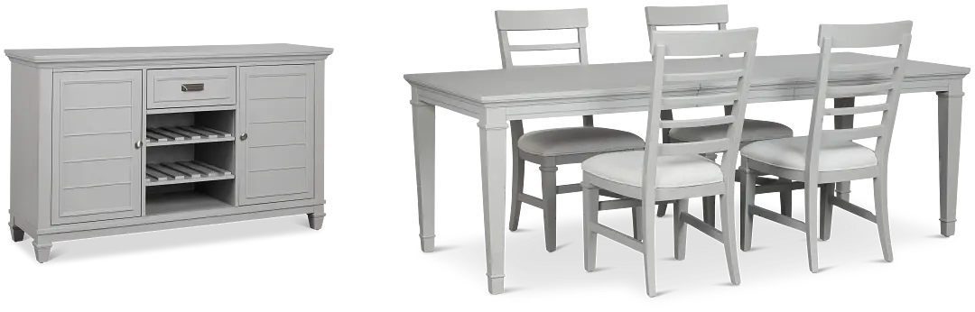 Cape Cod Gray Rect Dining Room Cape Cod Gray Rect Dining Room