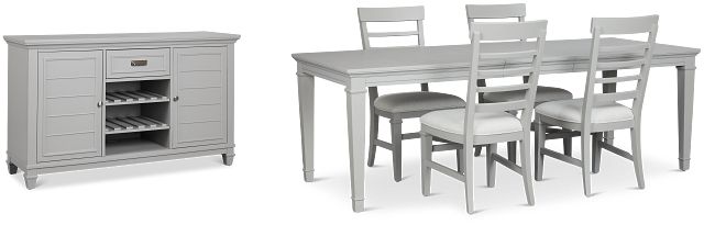 Cape Cod Gray Rect Dining Room