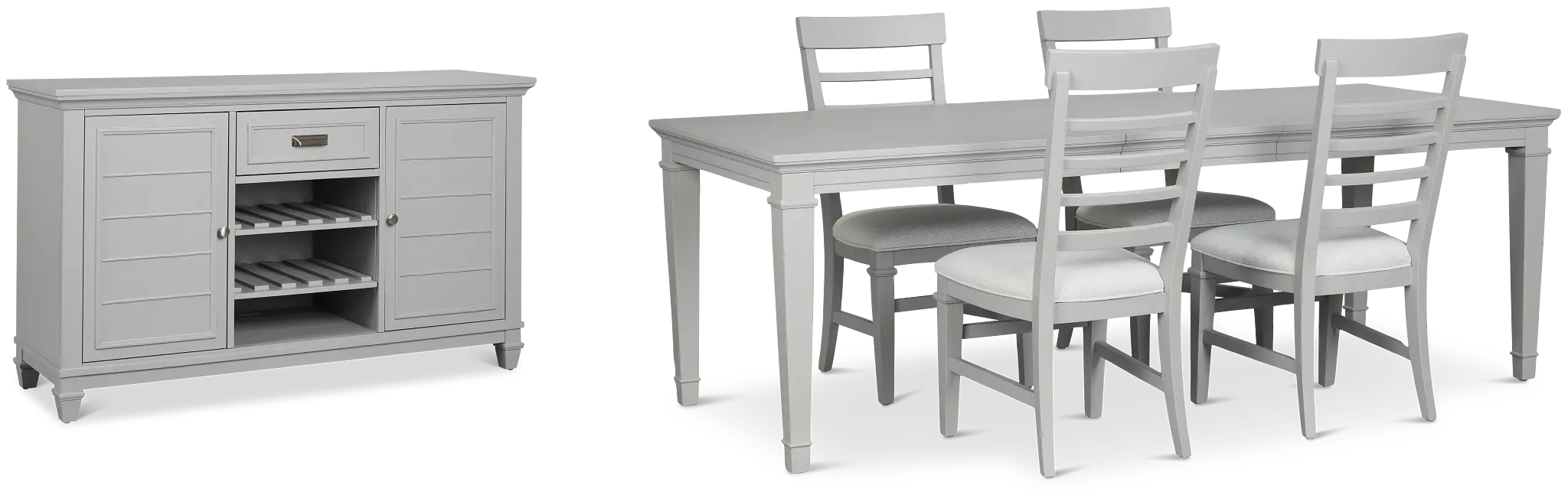 Cape Cod Gray Rect Dining Room Cape Cod Gray Rect Dining Room