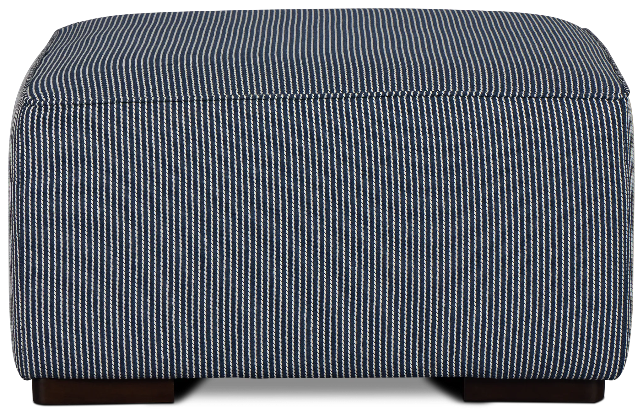 Lucy Navy Fabric Cocktail Ottoman