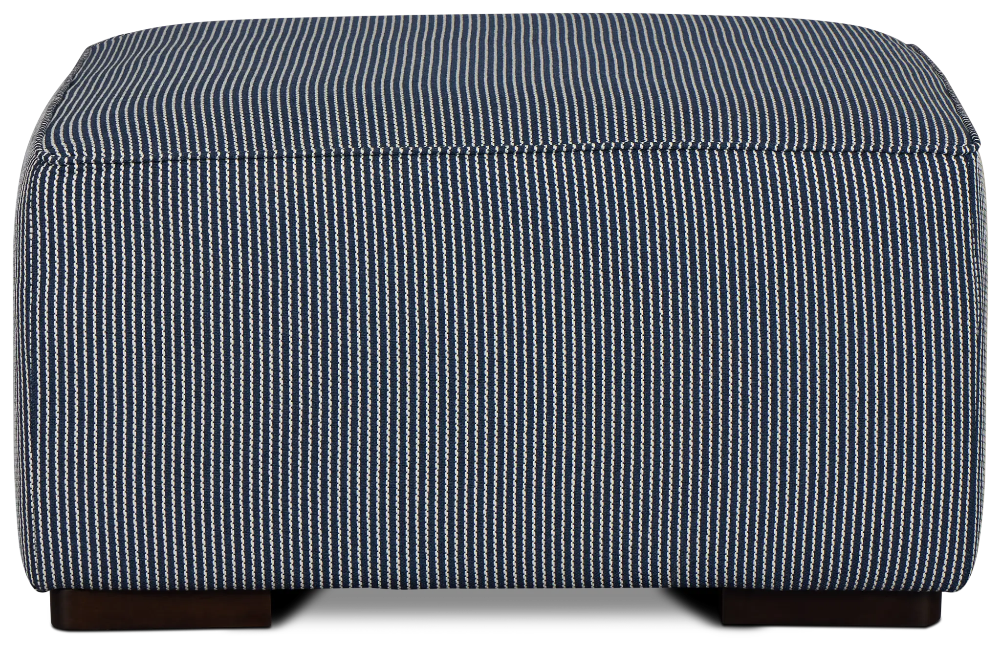 Lucy Navy Fabric Cocktail Ottoman Lucy Navy Fabric Cocktail Ottoman