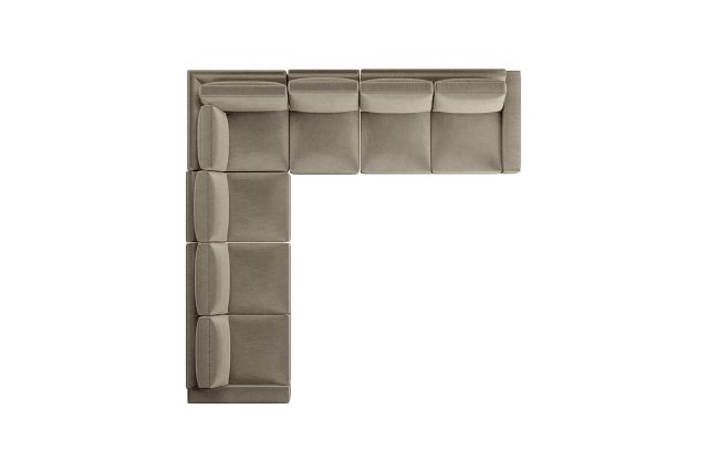 Edgewater Joya Beige Large Two-arm Sectional