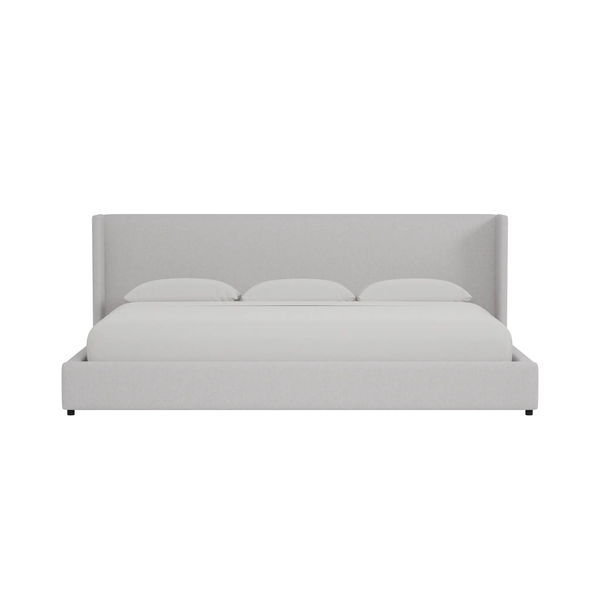 Captiva Elite Gray 48" Upholstered Shelter Bed Captiva Elite Gray 48" Upholstered Shelter Bed