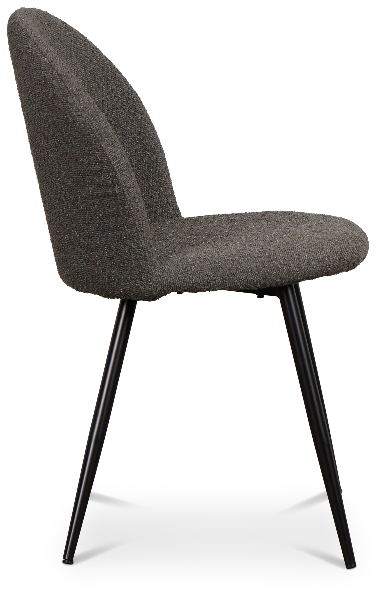 Alba Dark Brown Upholstered Side Chair Alba Dark Brown Upholstered Side Chair