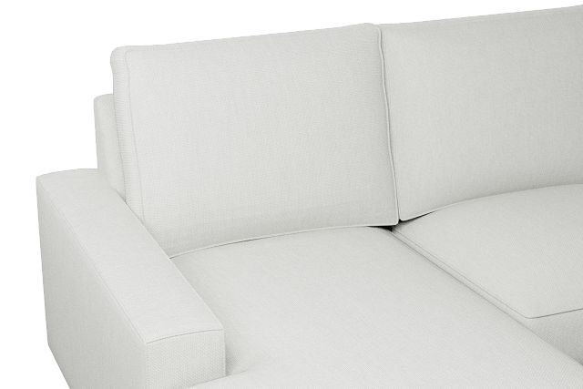 Edgewater Revenue White Large Left Chaise Sectional