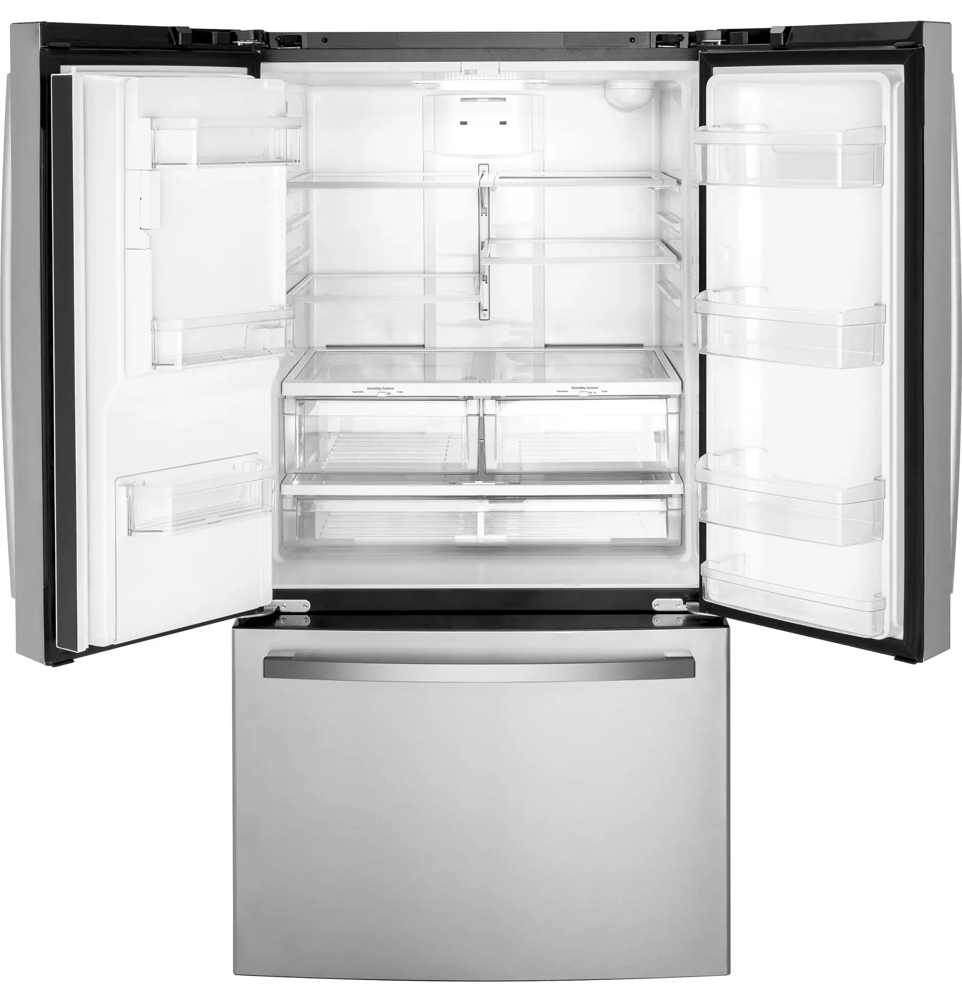 Ge 26 Series Stainless Steel Bottom Freezer Refrigerator Ge 26 Series Stainless Steel Bottom Freezer Refrigerator