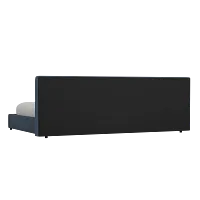 Grayton Elite Dark Blue 44" Upholstered Platform Bed