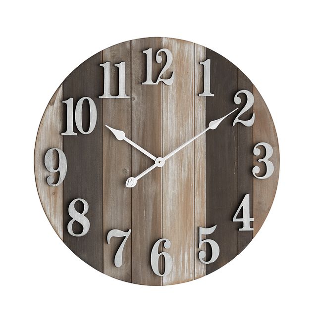 Brooks Brown Wall Clock