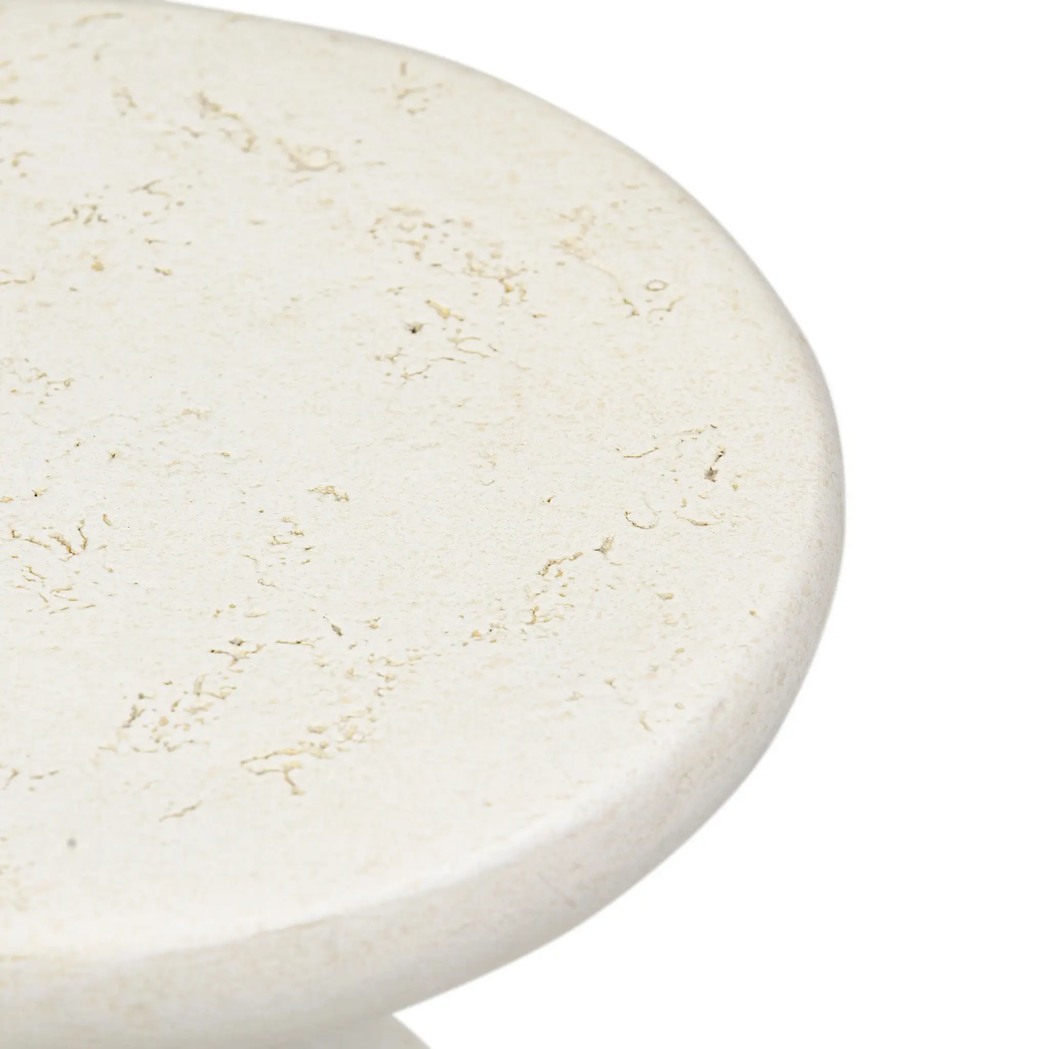 Zume White Large End Table Zume White Large End Table
