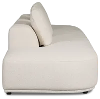 Catalina Beige Fabric 3-piece Modular Sofa