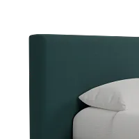 Grayton Joya Green 44" Upholstered Platform Bed