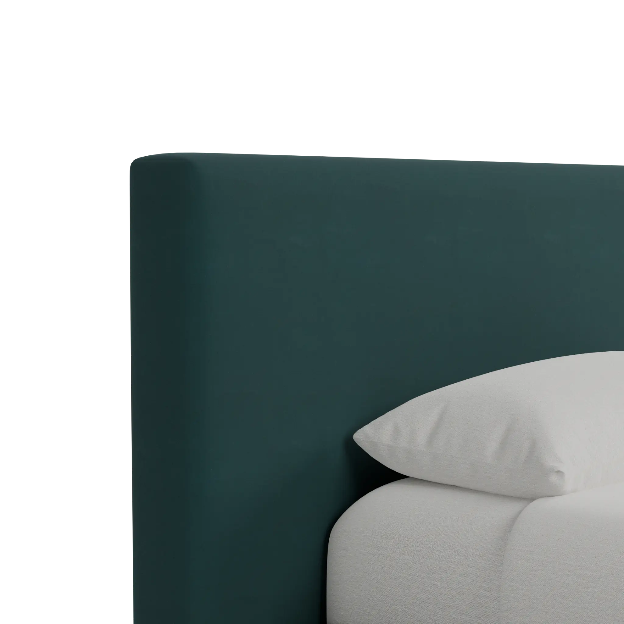 Grayton Joya Green 44" Upholstered Platform Bed Grayton Joya Green 44" Upholstered Platform Bed
