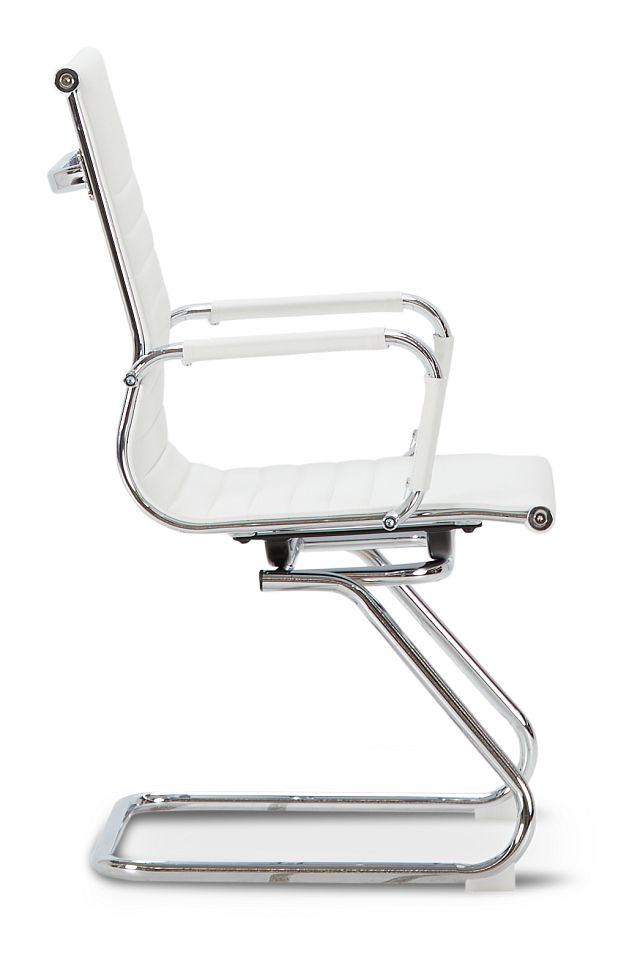 Houston White Desk Chair (3)