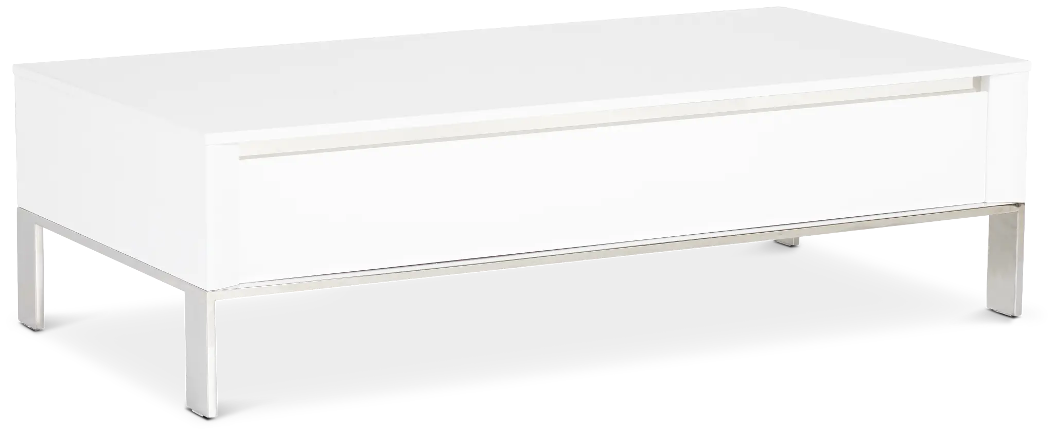 Vancouver White Rectangular Coffee Table Vancouver White Rectangular Coffee Table